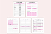 Editable 2027 Business Planner, a Stationery Template by Shumaya (Thumbnail 4 of 6)