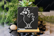 Cute Rooster Chicken Farmyard Animal, a Background Graphic by LaseredNinja (Thumbnail 6 of 7)
