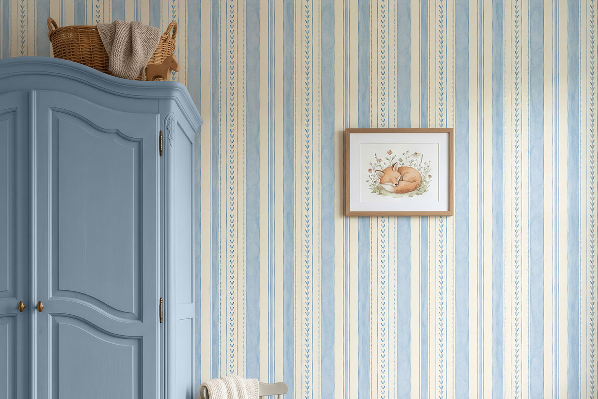 Nursery Wallpaper Mockup PSD, a Household Mockup by 1001 mockups (Photo 5 of 12)