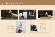 Youtube: Modern Magic Branding Kit, a Social Media Template by Liseno Designs (Thumbnail 5 of 6)