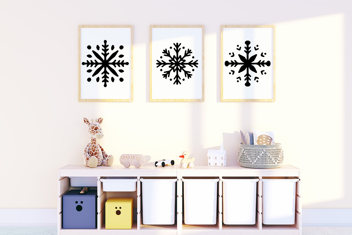 Hand drawn snowflakes collection., an Object Graphic by LaBelezokaDesign (Photo 4 of 7)