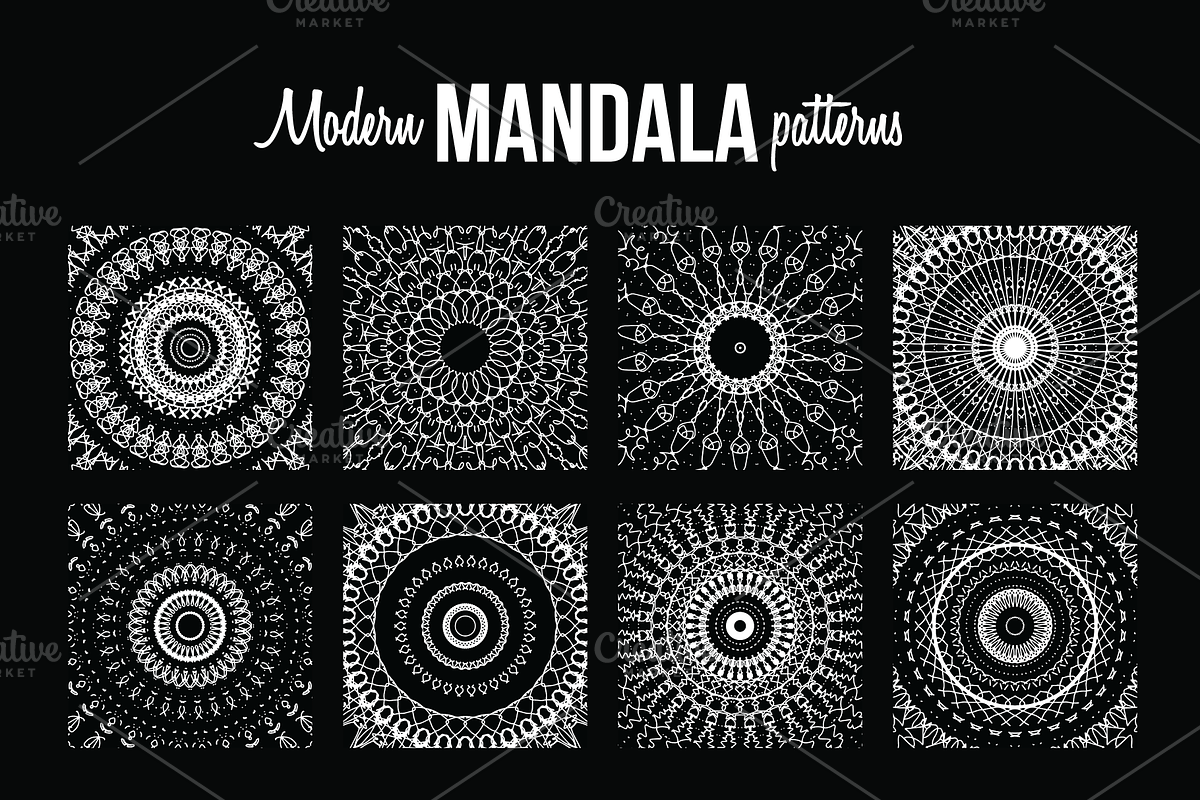 Modern mandala collection, an Illustration by The Odd Seed (Photo 6 of 27)