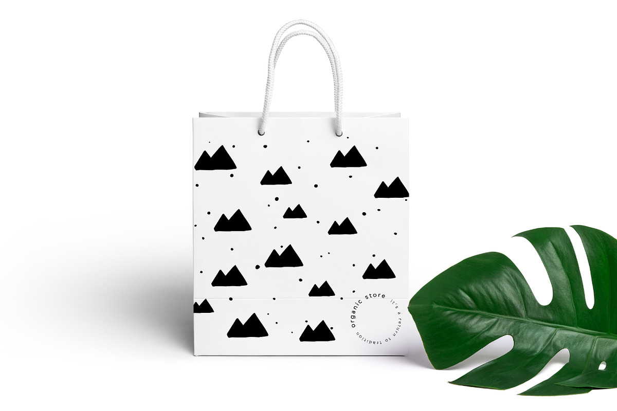Black & White Patterns, a Pattern Graphic by funderful (Photo 3 of 5)