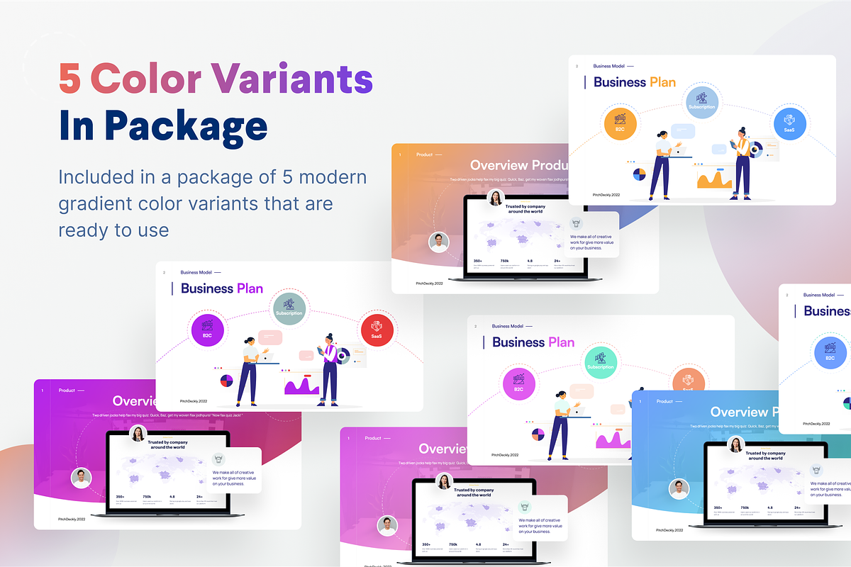 Deckly - Pitch Deck Keynote Template, a Presentation Template by Illustraly Design (Photo 4 of 9)