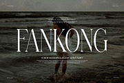 Fankong Minimalist Serif Font, a Serif Font by Perfectype (Thumbnail 1 of 8)