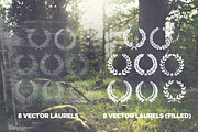 16 Handsketched Vector Laurels, an Illustration by Layerform Design Co. (Thumbnail 2 of 3)