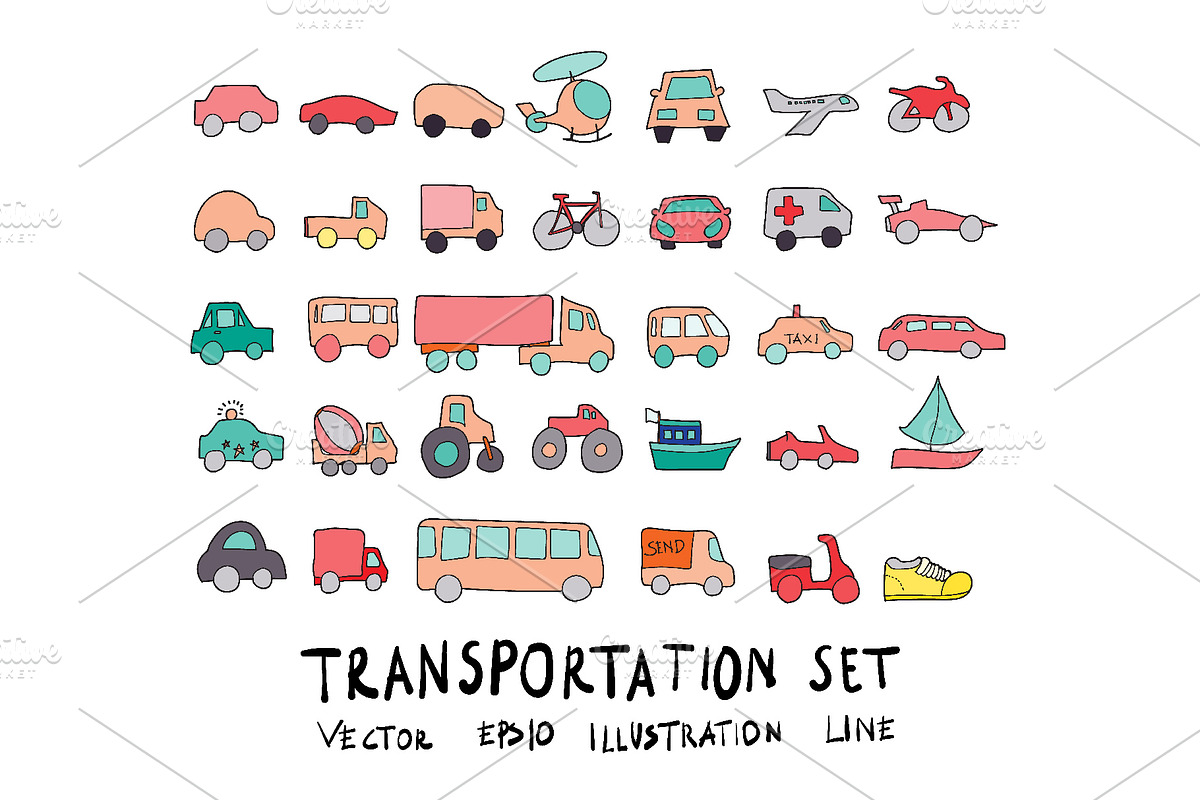 15151 in 1 Doodle Giant bundle, an Object Illustration by TKDoodle (Photo 54 of 144)