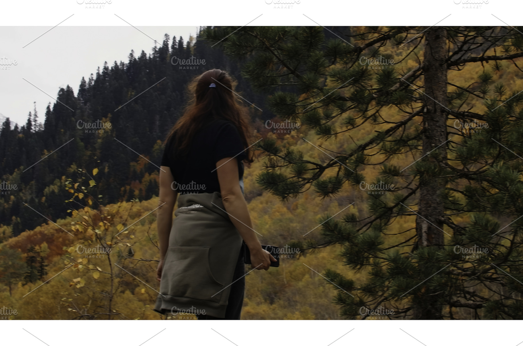 Woman on the background of yellow, a Sports & Recreation Photo by Media Whale Stock