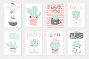 Cute cactus and lettering set♥, an Animal Illustration by Artnis (Thumbnail 3 of 5)