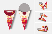 Slice Box Pizza Mockup, a Product Mockup by MrLetters (Thumbnail 1 of 5)