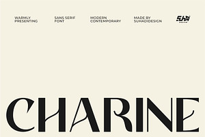 Charine - Modern Sans Serif Font