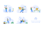 Stories Illustration Kit, a Person Illustration by Forpeople (Thumbnail 6 of 6)