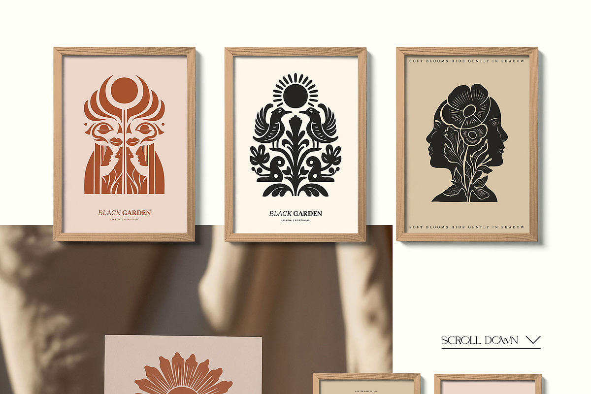 Black Garden | Wall Art Creator, an Object Graphic by Leleka.Store (Photo 9 of 16)