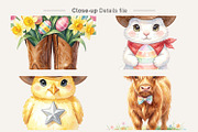 Western Easter Sublimation PNGs, an Illustration by Artnoy (Thumbnail 4 of 8)