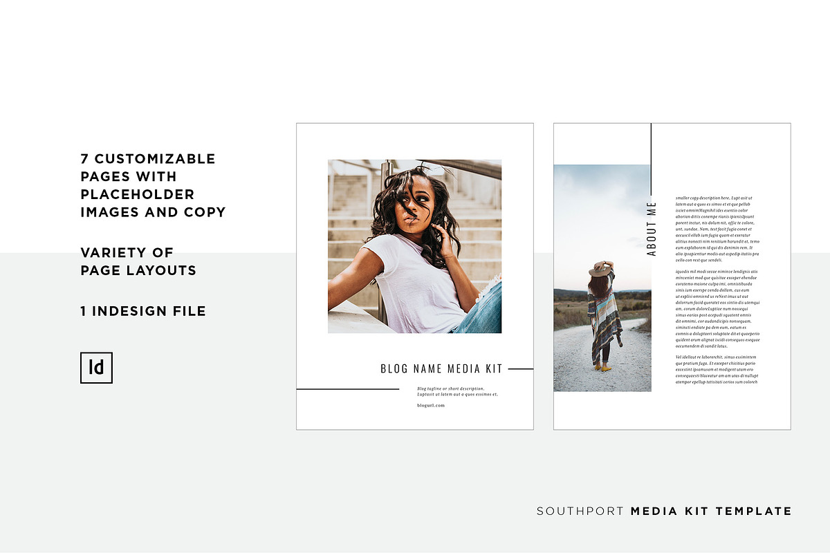 Southport Media Kit Template, a Brochure Template by Christie Evenson (Photo 2 of 7)