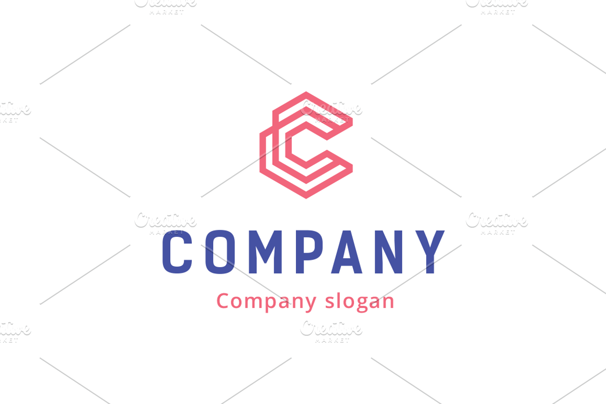 Company (Letter C Logo), a Branding & Logo Template by Vepix (Photo 5 of 7)
