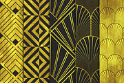 Art deco backgrounds, a Background Graphic by dotstudio (Thumbnail 2 of 9)