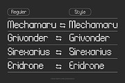 Xenox - Futuristic Font, a Font by Flawless And Co (Thumbnail 8 of 10)