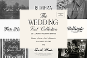 Wedding Font Collection, a Script Font by gafaroff studio (Thumbnail 1 of 22)