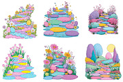 Whimsical Easter Pathway Clipart, an Illustration by Dream Creation (Thumbnail 6 of 7)