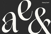 Glasty — A Calligraphic Serif, a Serif Font by nirfonic (Thumbnail 10 of 12)
