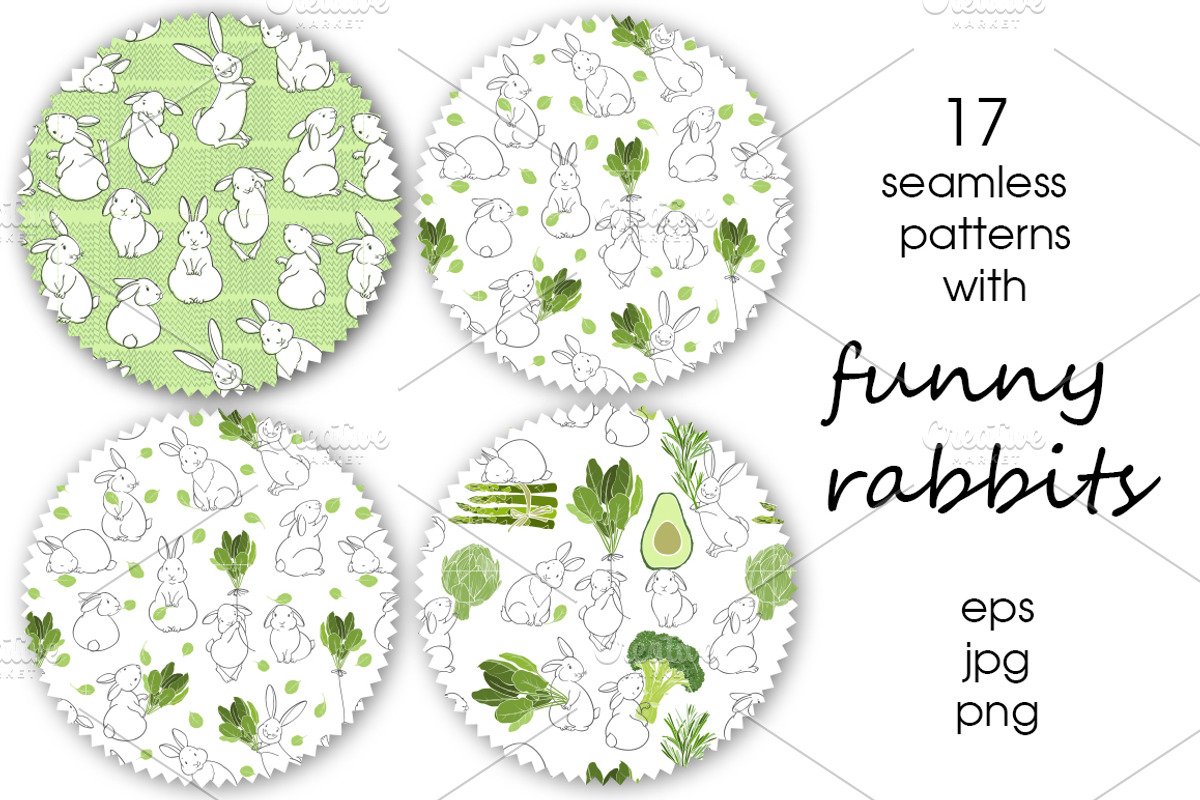 Funny rabbits., an Animal Illustration by maritime_m (Photo 8 of 13)