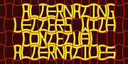 Weaving, a Font by Ingrimayne Type (Thumbnail 3 of 7)
