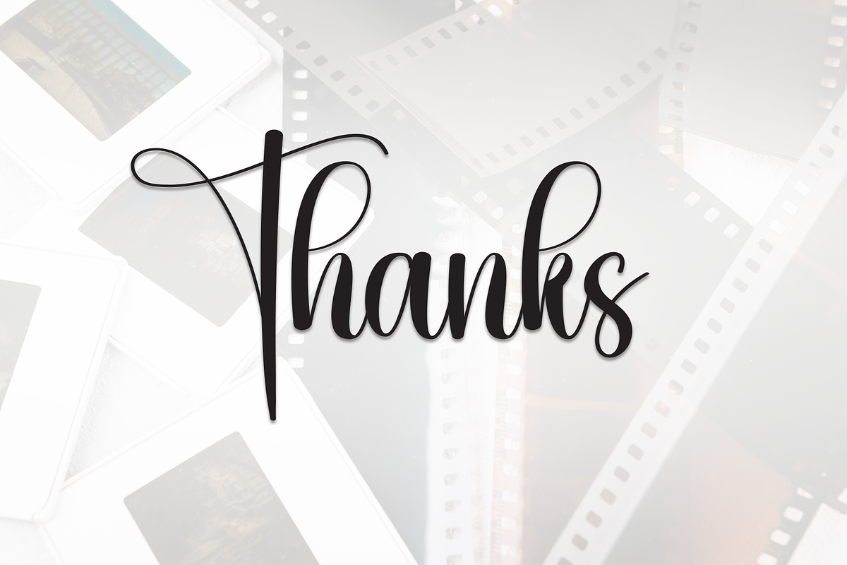 Negative | Script Font, a Handwritten Font by Scratchones (Photo 9 of 9)