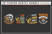 fishing t shirt design bundle, a Graphic by Uniquesvg99 (Thumbnail 2 of 7)