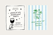 Merlot by Moonlight Casual Caps, a Handwritten Font by Nicky Laatz (Thumbnail 9 of 13)