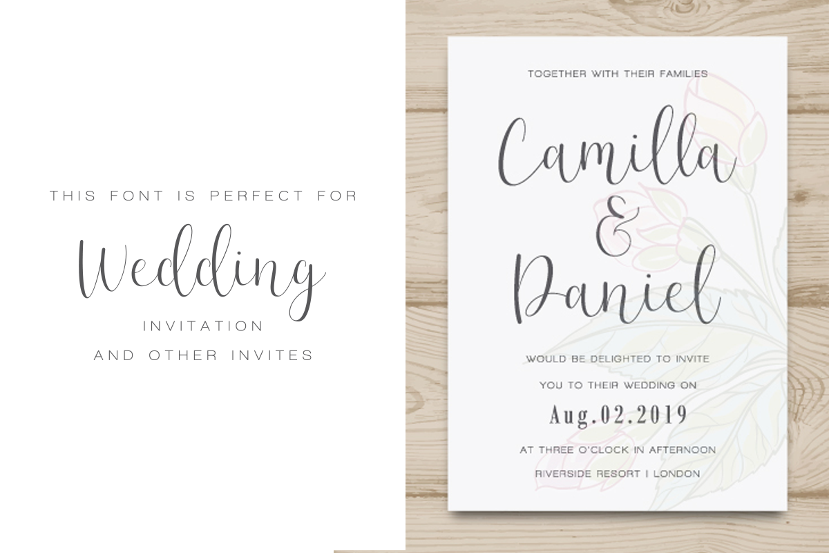 Effort - Calligraphy Font preview 3