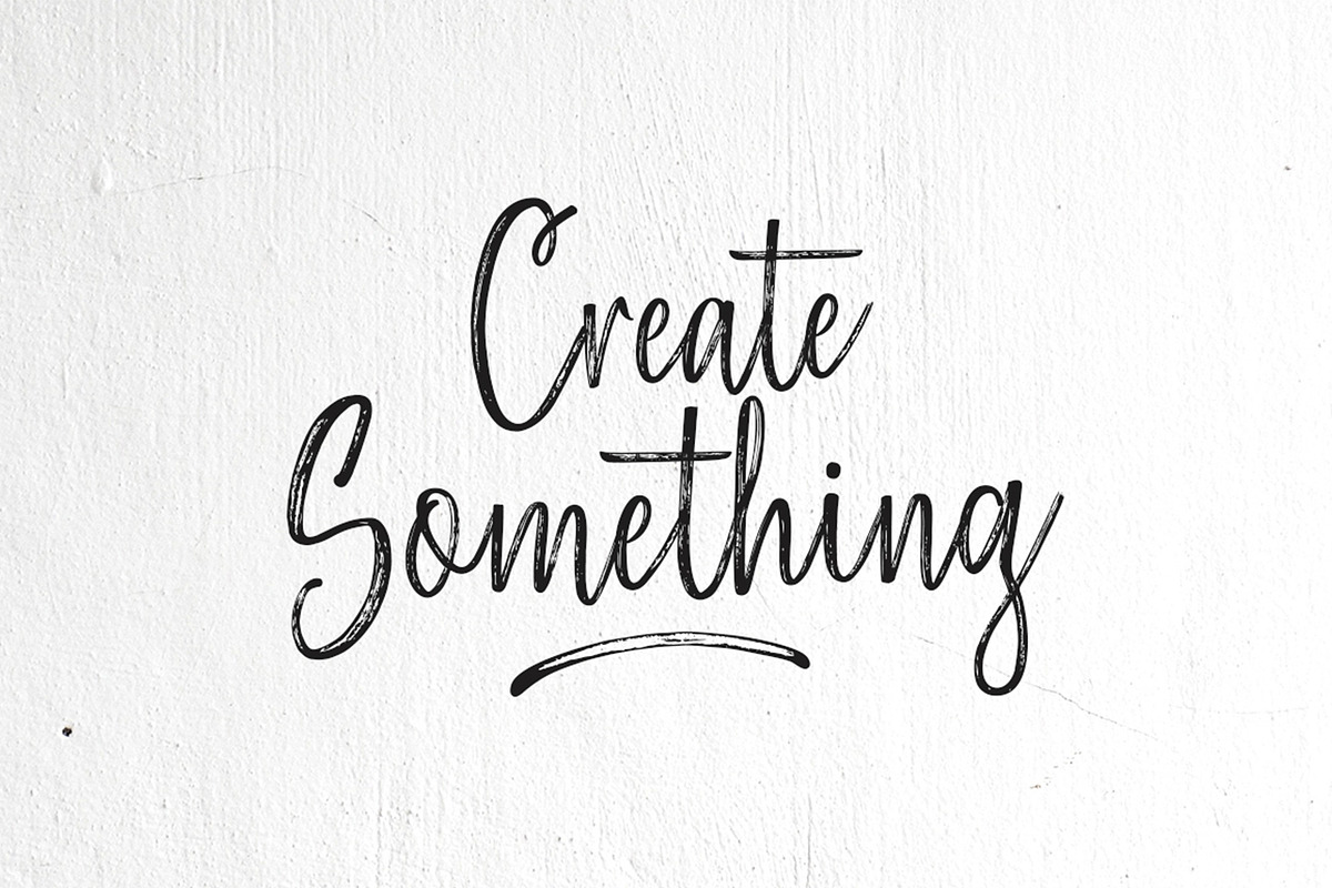 Smolder Brush, a Script Font by Stripes Studio (Photo 3 of 5)