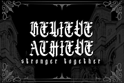 BASILOCA Modern Blackletter, a Blackletter Font by dansdesign (Thumbnail 3 of 8)