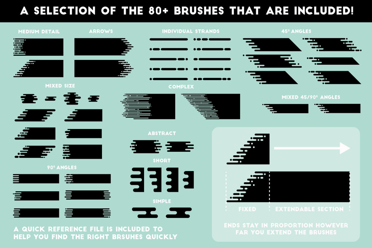 Liquid Style Brushes, a Brush Add-On by The Artifex Forge (Photo 8 of 8)