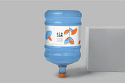5 Gallon Water Bottle Mockups, a Product Mockup by megostudi0 (Thumbnail 5 of 7)
