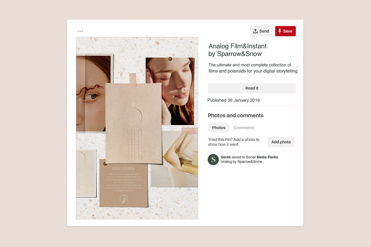 Mesa - Moodboard Scene Creator, a Product Mockup by Sparrow & Snow (Photo 7 of 10)