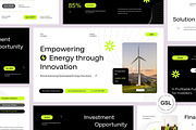 Energy Solution Pitch Deck Slides, a Presentation Template by fakhroo (Thumbnail 3 of 5)