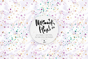 Mermaid Glitter Seamless Patterns, a Texture Graphic by KaramfilaS (Thumbnail 11 of 15)