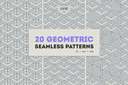 Geometric Seamless Patterns, a Pattern Graphic by dvtchk (Thumbnail 6 of 6)
