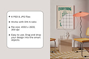 Poster Frame Mockup AMELIA, a Print Template by Bonumo (Thumbnail 2 of 15)