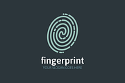 Fingerprint Logo, a Branding & Logo Template by MLJ studios (Thumbnail 2 of 3)