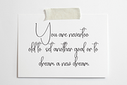 Someday | Script Font, a Handwritten Font by Scratchones (Thumbnail 6 of 9)
