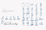 vintage children clipart collection, a Decorative Illustration by Patishop Art (Thumbnail 8 of 8)