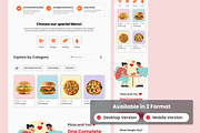 FastPie - Food Delivery Landing Page, a Landing Page Template by twinstd (Thumbnail 4 of 5)