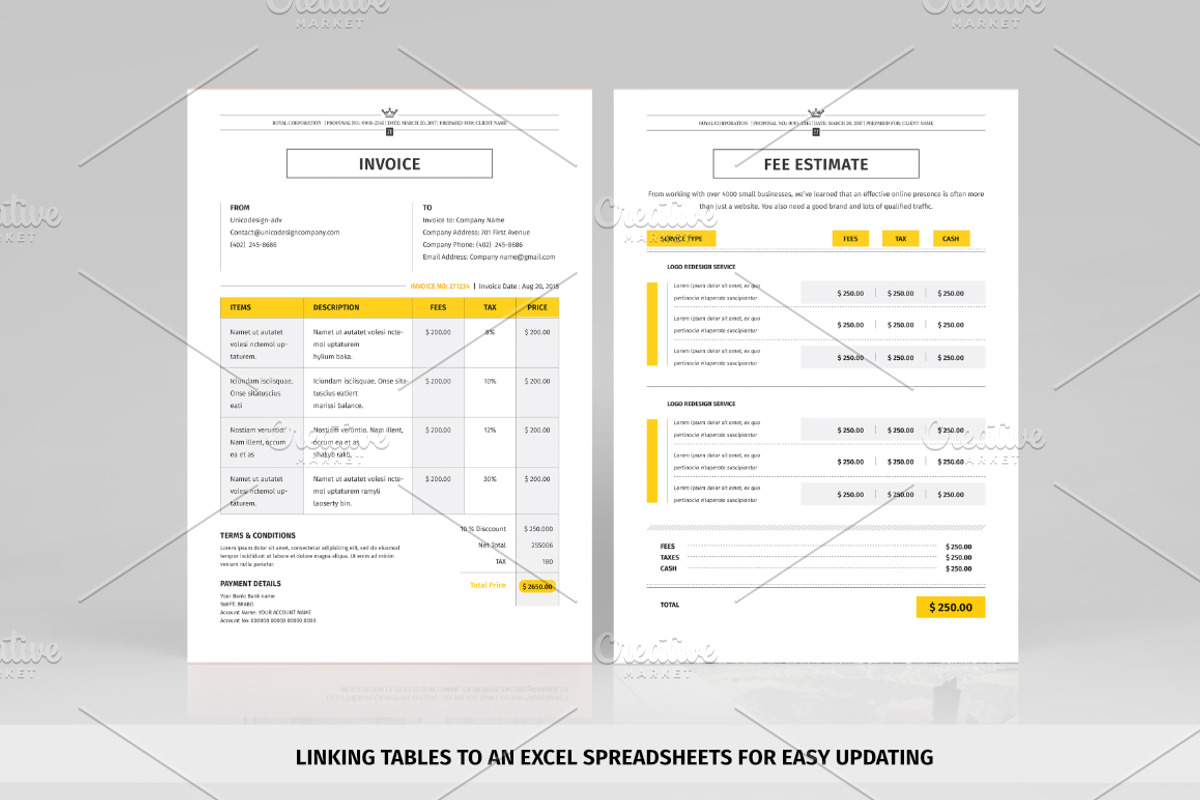 60+ Pages Bundle Proposal Pack -30%, a Stationery Template by Mastergfx (Photo 6 of 56)