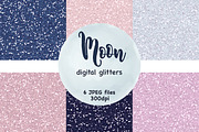 Moon Glitter, a Texture Graphic by GlamArtZhanna (Thumbnail 1 of 3)