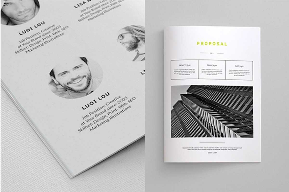 Indesign Business Proposal Template, a Brochure Template by Thirtypath Studio (Photo 4 of 5)
