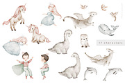 WONDERLAND graphic set, an Animal Illustration by erasovas (Thumbnail 2 of 13)