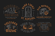 Aero Wolves + Extras, a Blackletter Font by IronbirdCreative (Thumbnail 8 of 9)