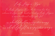 Lady Slippers Align, a Script Font by STUDIOWAYS (Thumbnail 3 of 5)